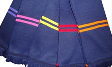 Two Colour stripe scarves